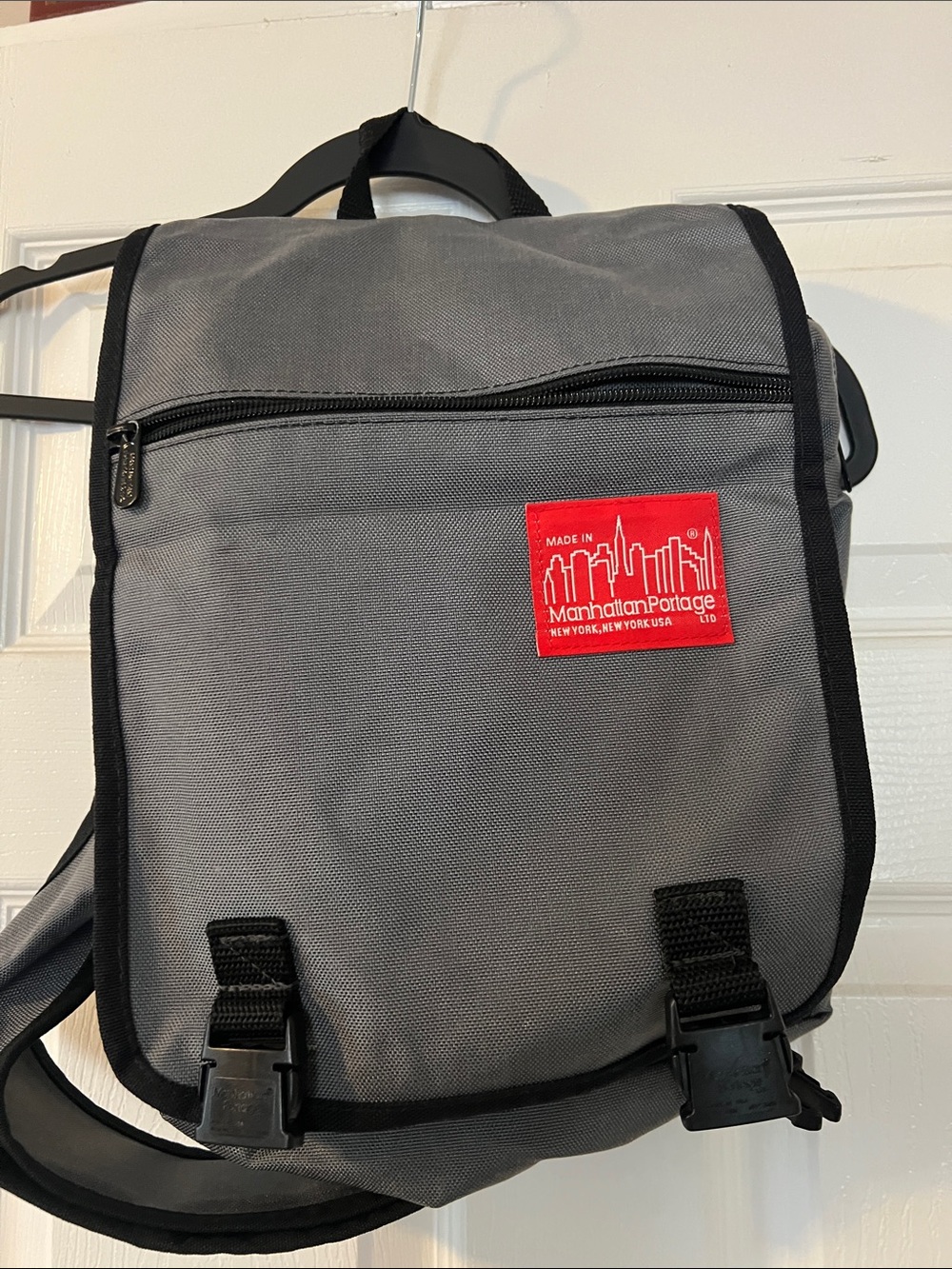 Gray unisex Crossbody Sling Bag - Lightweight Everyday Carry